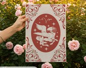 Aries Zodiac Print: Starwild Astrology Art (Digital Download