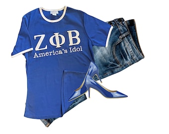 Zeta Phi Beta &quot;Idol&quot; Ringer Tee