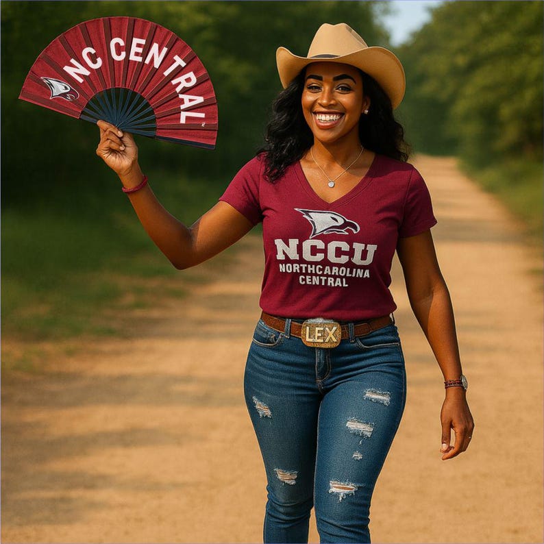North Carolina Central University Premium Clack Fan - Etsy