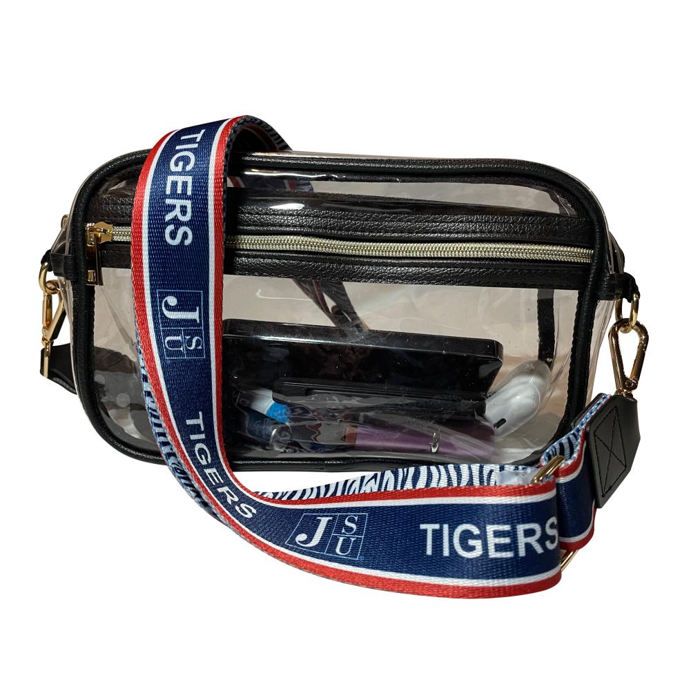 Jackson State University Tigers Clear Stadium Purse and Crossbody