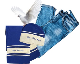 Zeta Phi Beta Hat & Scarf Set