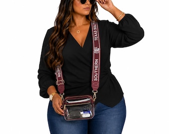 Texas Southern University Crossbody Purse Strap