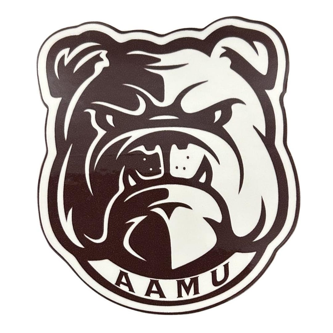 Alabama A&M Bulldog Vinyl Sticker - Etsy
