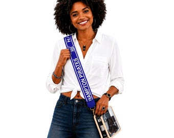 Hampton University Crossbody Purse Strap | Hampton Pirates Adjustable Bag Strap | The Real HU Gift | HBCU Purse Accessory