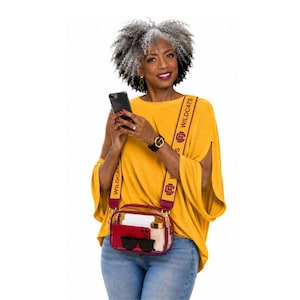Bethune-Cookman Crossbody Purse Bag Strap