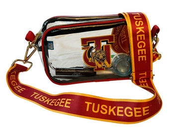 Tuskegee Clear Bag and Crossbody Strap Set — NOW IN STOCK