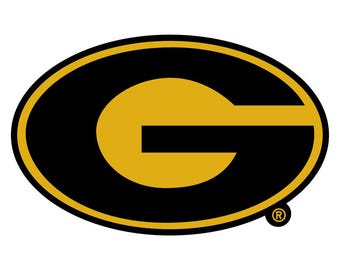 May include: A black and gold oval logo featuring a gold letter "G" inside a black oval with a gold border. The letter "G" is a stylized design with a horizontal bar. A registered trademark symbol is in the lower right corner.