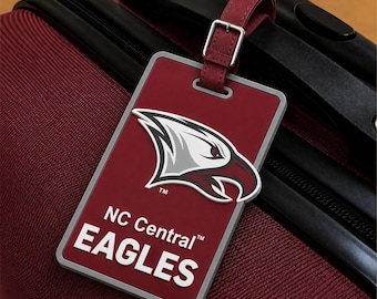 North Carolina Central University Premium Luggage Tag