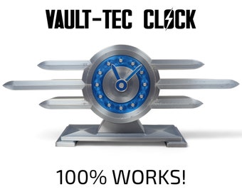 Réplica de reloj Vault-Tec/reloj supervisor en funcionamiento