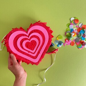 Mini pinata coeur / décoration de fête / fête hippie / cadeaux / Pinata personnalisée