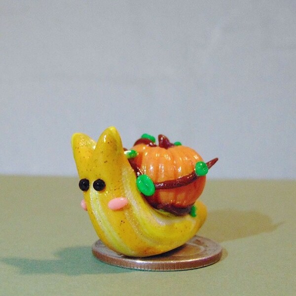 Polymer Clay Snail - Etsy