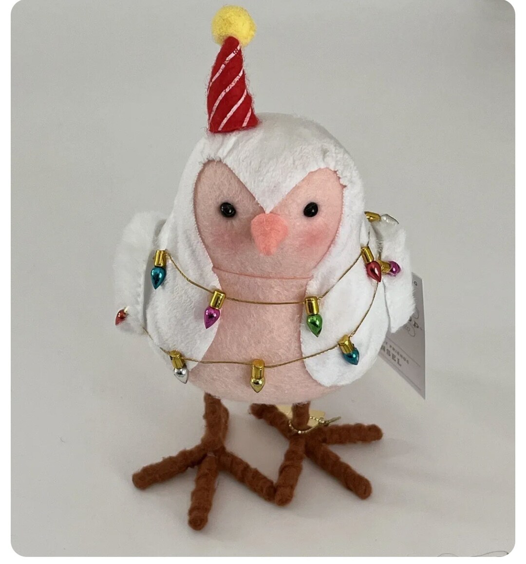 Feathery Friend Tinsel Target Bird Christmas Edition Etsy