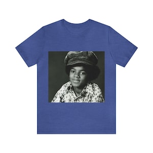 MICHAEL JACKSON, Retro Music SHIRT, Women&#39;s Fitted Tshirt, Unisex Short Sleeve Comfy Crewneck King of Pop American Singer Songwriter Tee