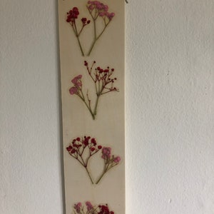Pressed Flowers Leaves Wall Hangings Decor Art Wooden Wall Art Nature Pressed Art 2