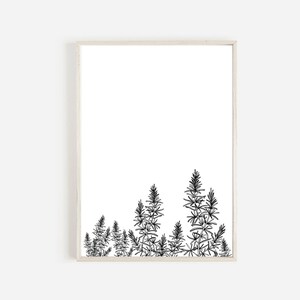 Botanical Print Download, Herb Art, Herb Prints Wall Art, Printable Art, Art Rosemary, Herb and Spice Wall Art, Minimalist Wall Art