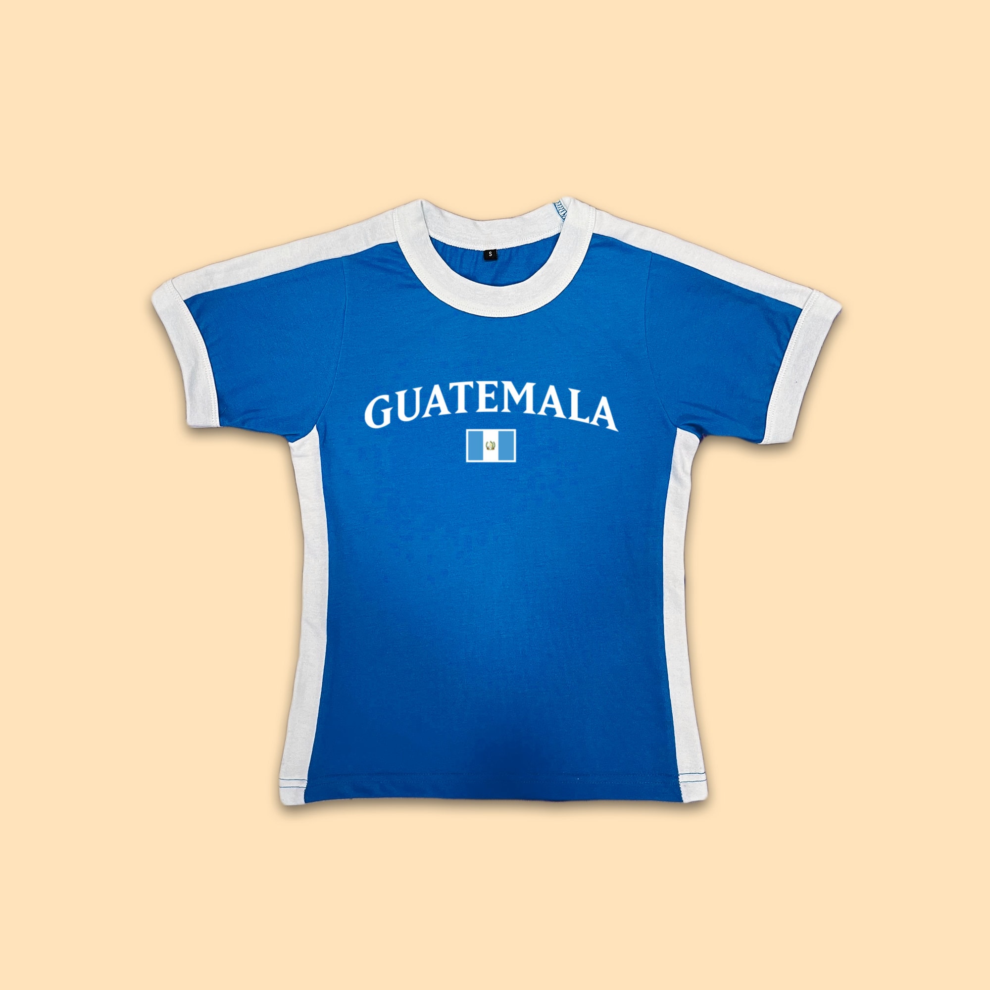 Guatemala Womens Blokette Y2K Baby Tee Jersey Shirt -  Canada