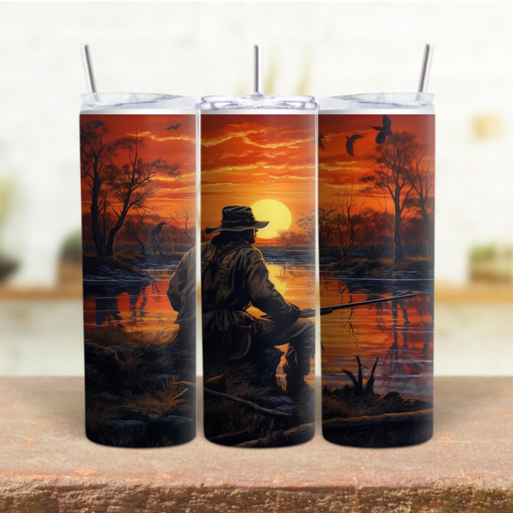 Bundle Hunting, Birds Hunting,and Fishing Tumbler Designs 20oz Skinny