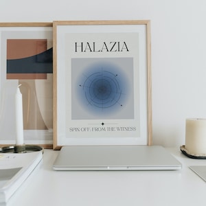 ateez halazia aura wall print - digital download aesthetic kpop decor