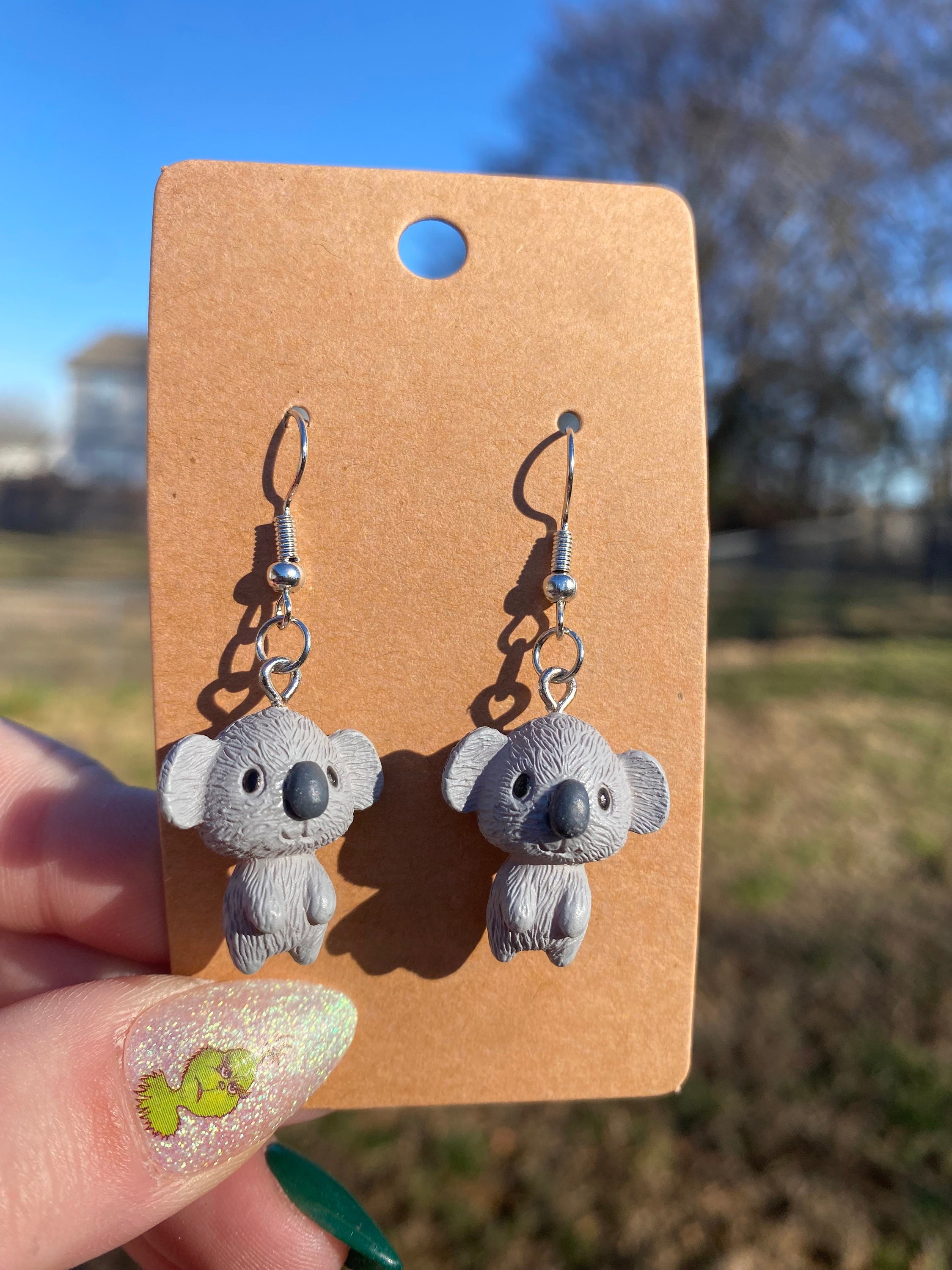 JUSTKIDSTOY Hypoallergenic Koala Earrings 925 Sterling Silver Cute Animal  Earrings Studs Koala Bear Gifts for Women Girls - Yahoo Shopping