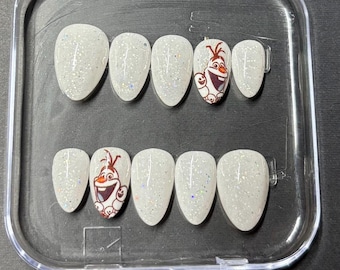Design 32 unghie finte acriliche riutilizzabili fatte a mano! Unghie finte di lusso riutilizzabili!