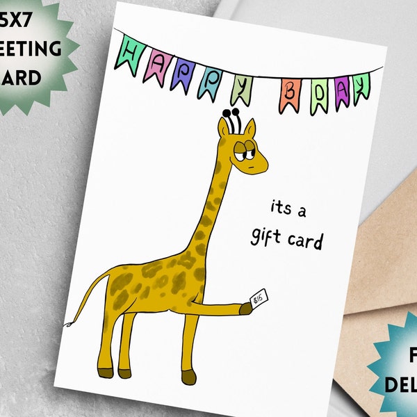 Funny Birthday Card | Sarcastic Birthday Card | Snarky Birthday Card | Sassy Birthday Card | Rude Birthday Card | Offensive Birthday Card