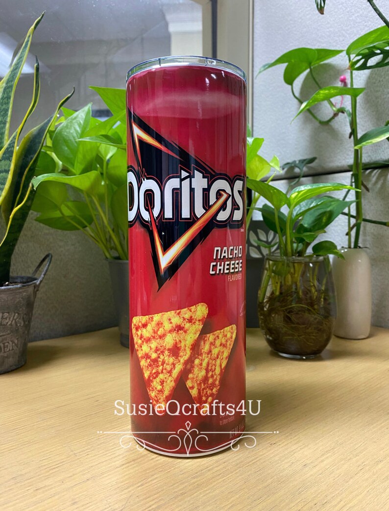 Doritos Nacho Cheese Tumbler, Nacho Cheese Doritos Lover Gift, Nacho Cheese Doritos, Doritos