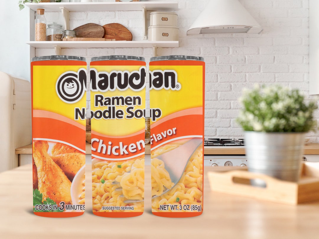 Ramen Noodle Tumbler, Maruchan Tumbler, Ramen Noodle Lover Gift, Gift for Ramen Lover, Ramen