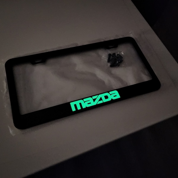 Mazda License Plate Frame Etsy