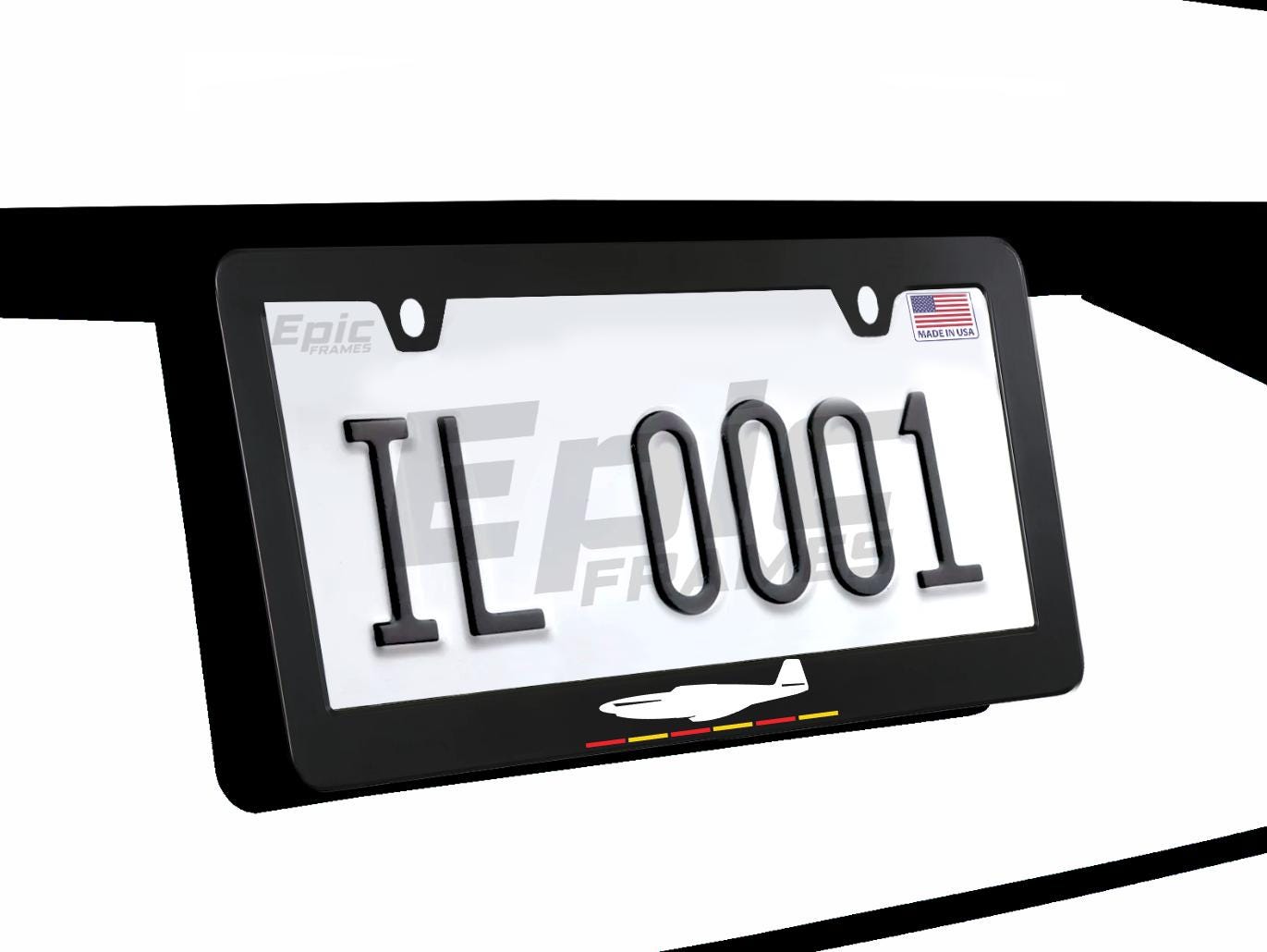 P-51 マスタング戦闘機 ラウシュエディション USA ナンバープレート