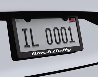 Black Betty Car or Truck Window Decal Sticker Car or Truck Window Decal
