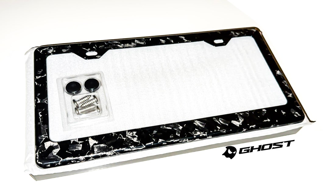 The Ultimate True Carbon Fiber License Plate Frame Etsy