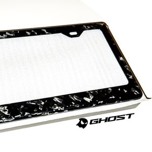 The Ultimate True Forged Carbon Fiber License Plate Frame Luxury & Strength