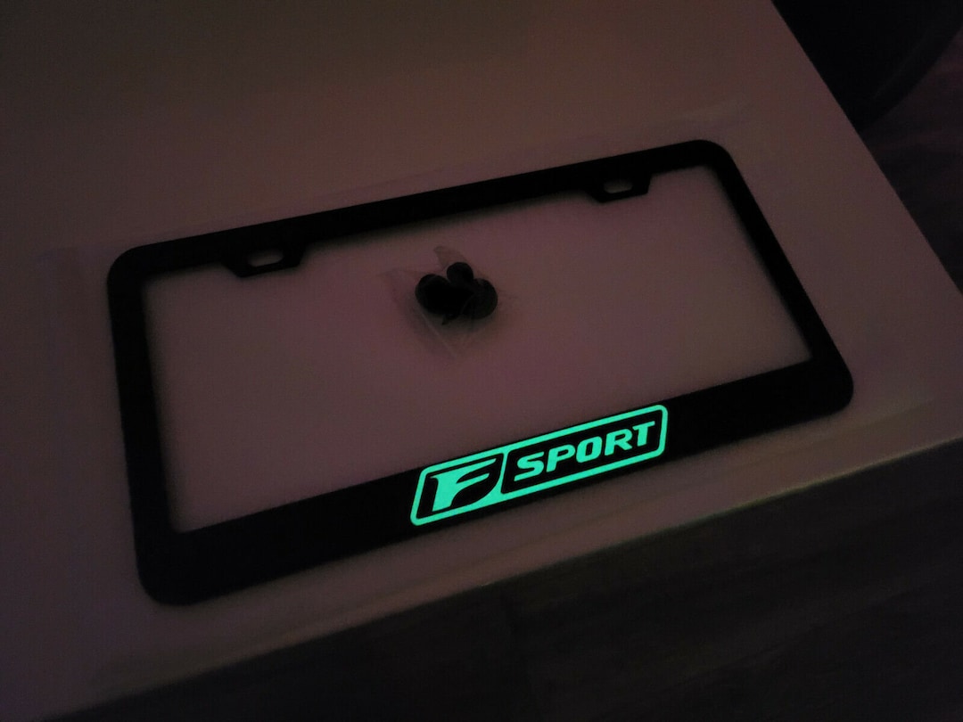 Glow In The Dark Honda Logo Stainless Steel License Plate Frame - Foto 10