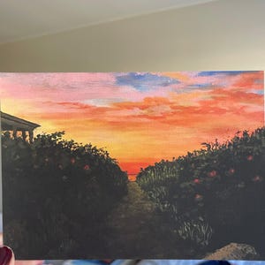 Sunrise on Drakes Island 5x7 inch