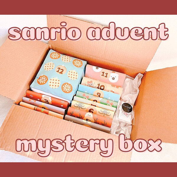 Anime Advent Calendar Etsy