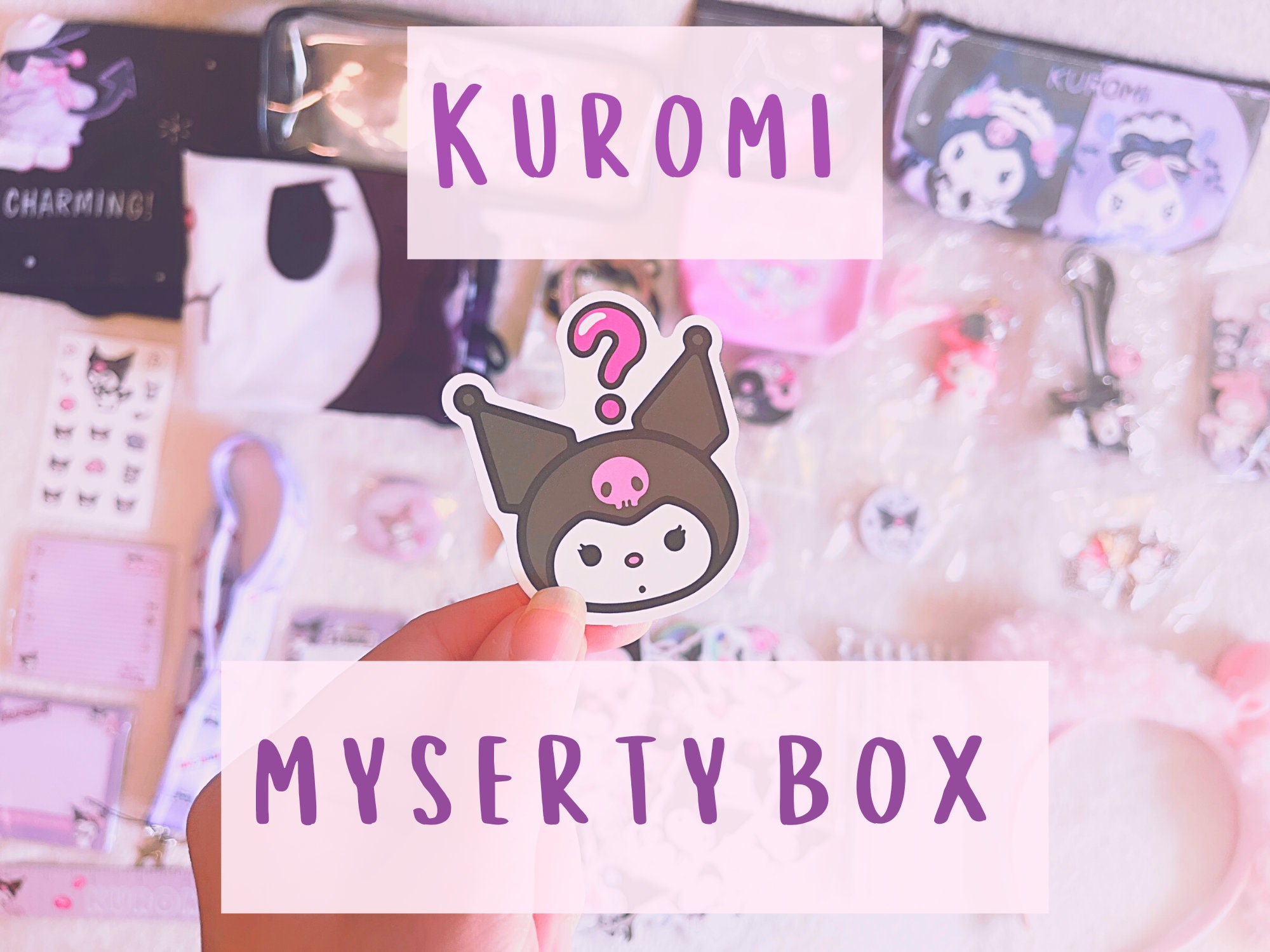 Kuromi Gift Set, Kuromi Merch Set, Contains Kuromi Comoros