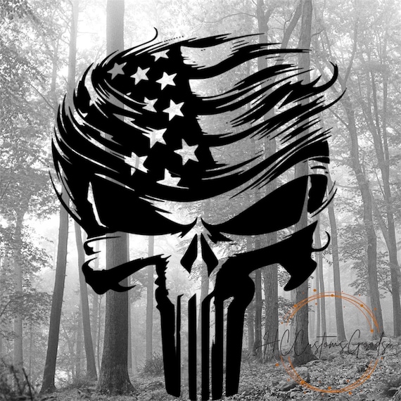 Punisher decal discount