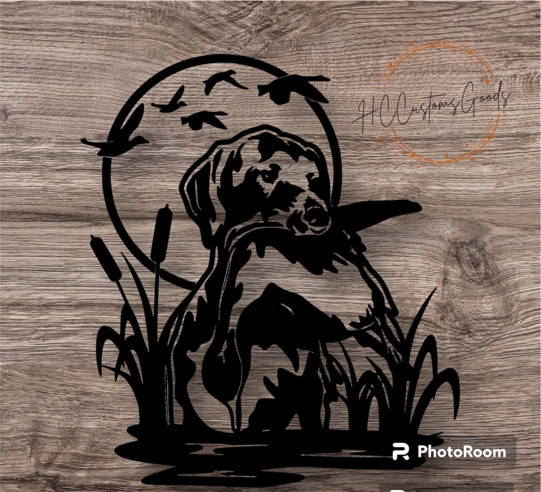 Duck Hunting Waterfowl Decal | Lab Hunting Decal | Waterfowl Decals ...