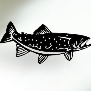 Rainbow Trout Decal | Trout Vinyl Decal | Fish Decal | Window Decal | Trout Fishing