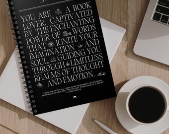 Personalized Book Lover Notebook: Custom Literary Gift
