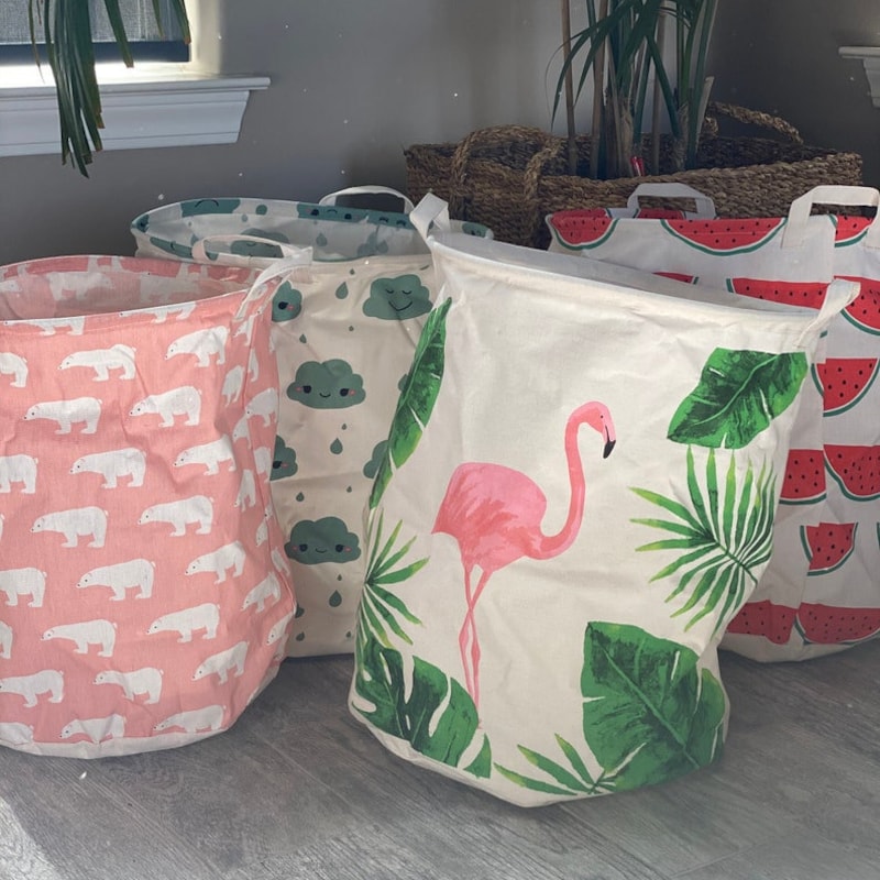 Hanging Laundry Basket - Etsy