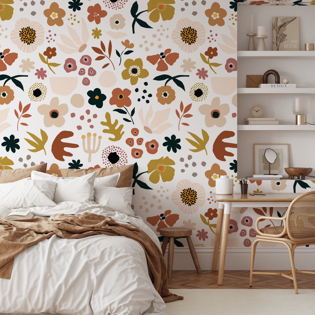 Mila Wallpaper - Etsy