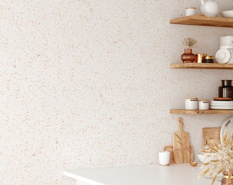 Earthy Terrazzo Wallpaper