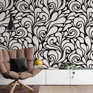 Flowers of Jade Wallpaper - Etsy