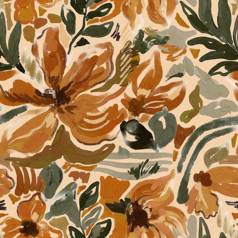 Amber Wallpaper - Etsy