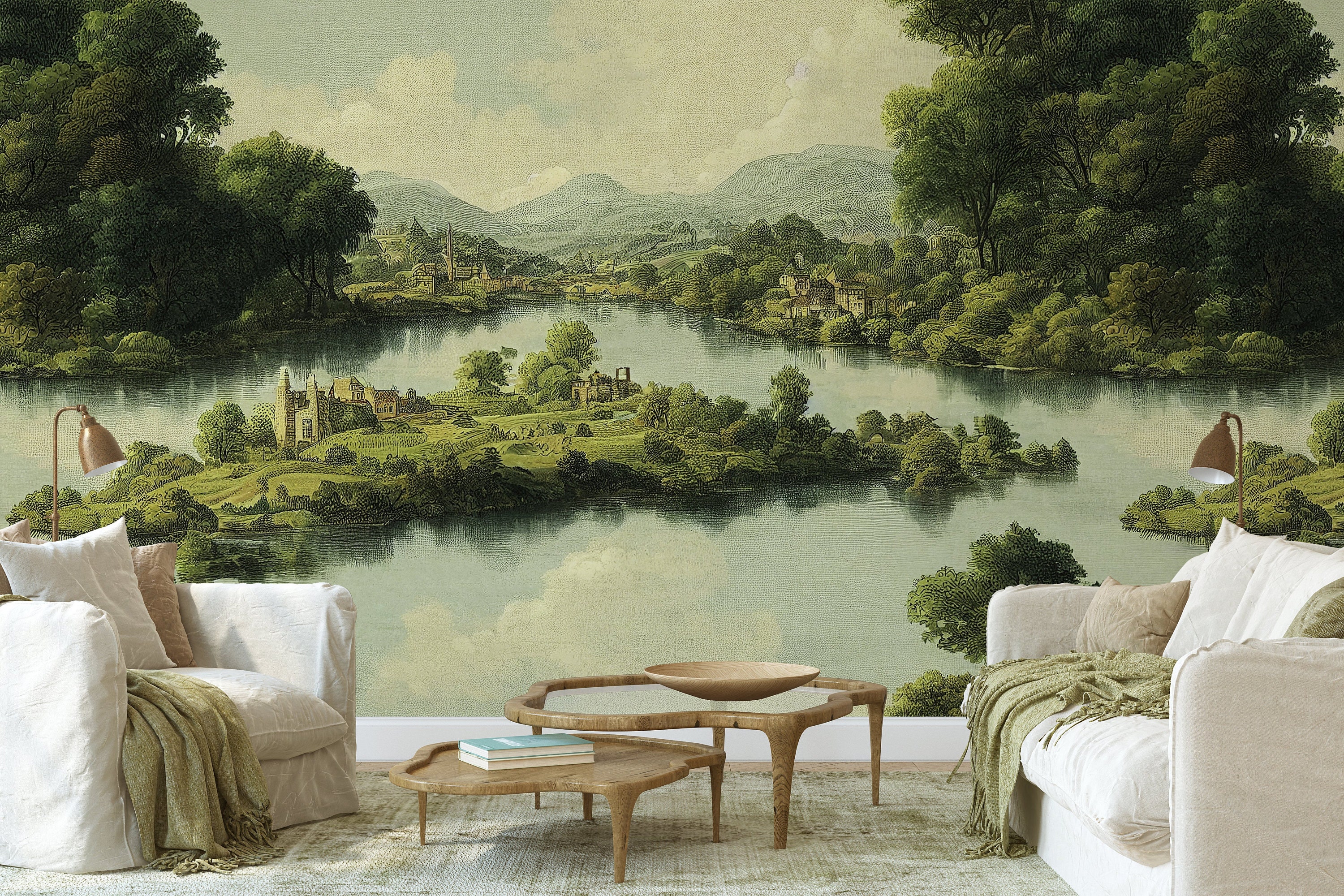 Piedmont Wallpaper - Etsy