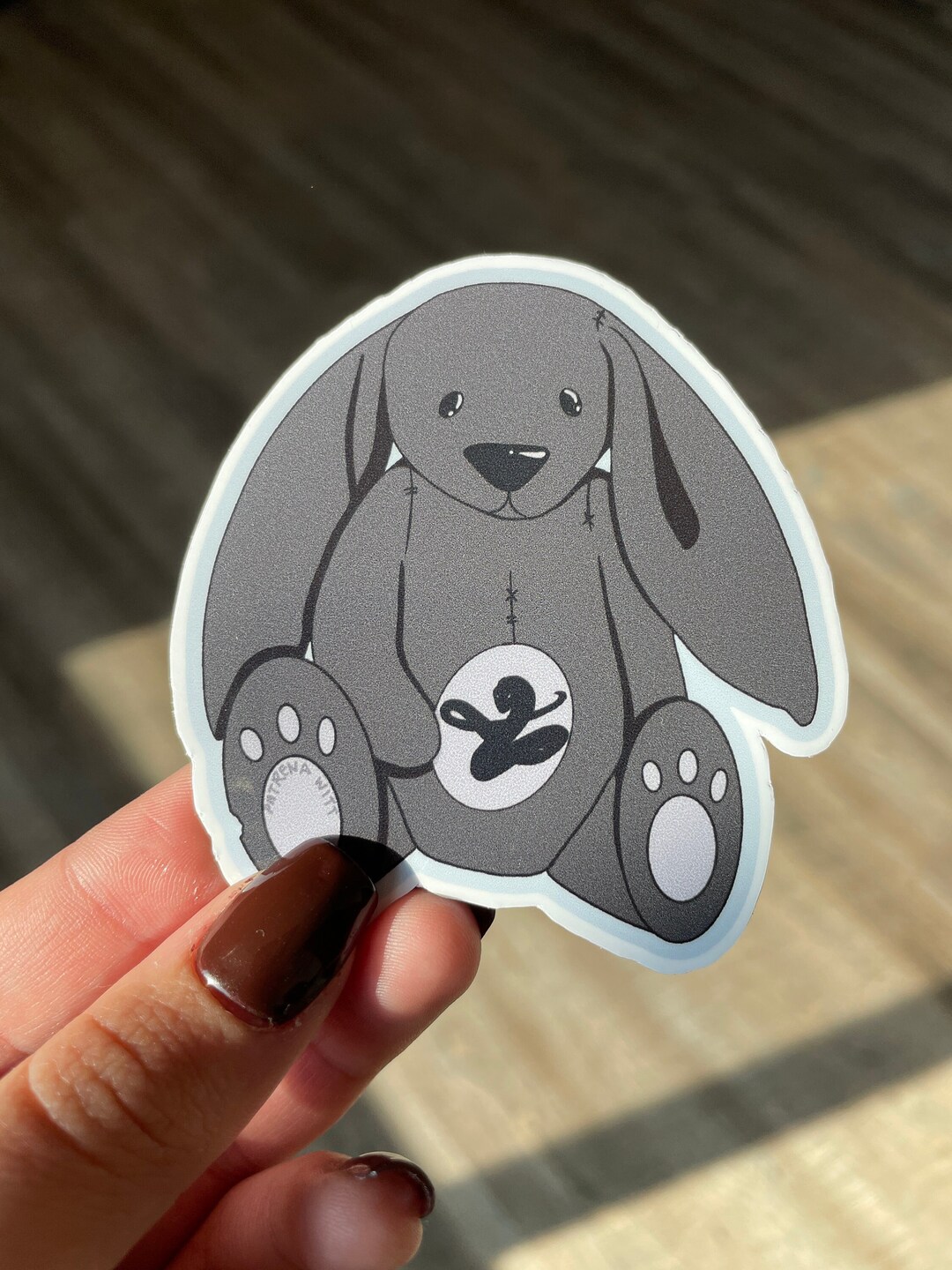 Reputation Sticker Transparent Reputation Bunny Sticker: Eras Tour Fan Art - Etsy