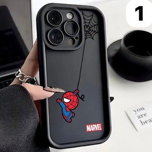 Marvel SpiderMan Mini iPhone Case Se adapta a todos los modelos de iPhone 15, 14, 13, 12, 11, Pro Max, XS Max, X, XR, 7, 8, Plus, 6S, 5S imagen 6