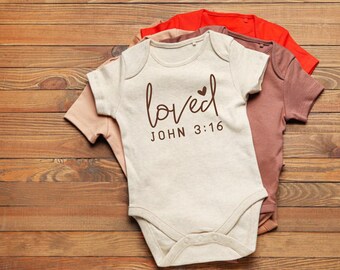 John 3:16 Loved SVG, Christian T-Shirt Design (Digital Download)