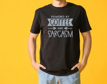 SVG de café y sarcasmo - Diseño divertido para camisetas (Descarga digital)